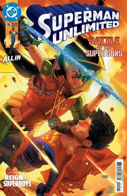 SUPERMAN UNLIMITED #15 COVER A TAURIN CLARKE (THE REIGN OF THE SUPERBOYS)