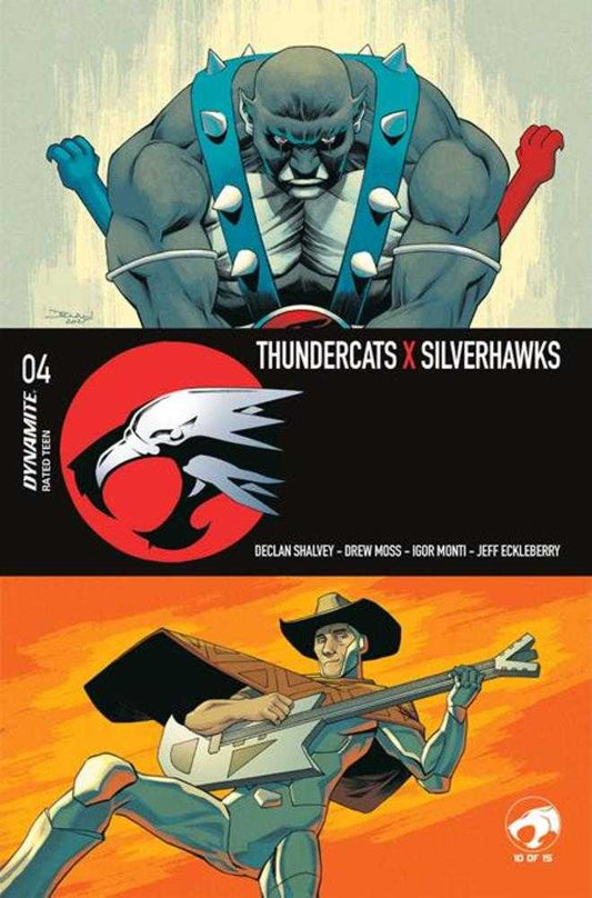 THUNDERCATS X SILVERHAWKS #4 COVER A DECLAN SHALVEY VARIANT (2026) Comic
