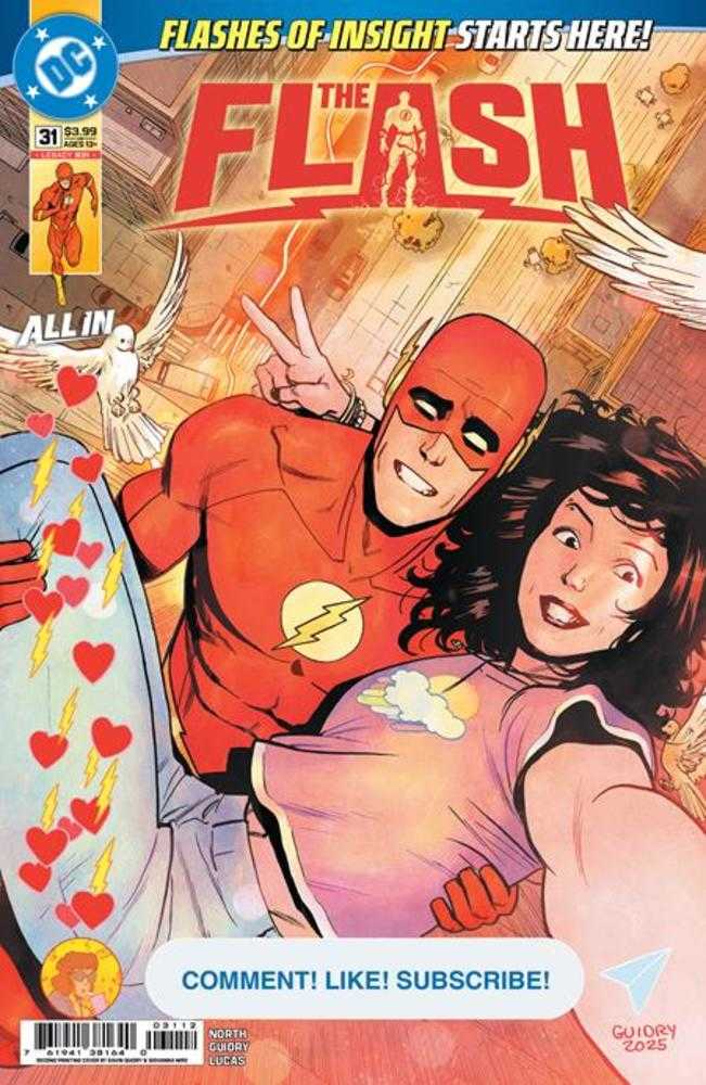 FLASH #31 COVER A GAVIN GUIDRY
