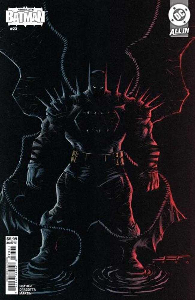 ABSOLUTE BATMAN #23 COVER D JUAN FERREYRA CARD STOCK VARIANT (DC 2026) Comic
