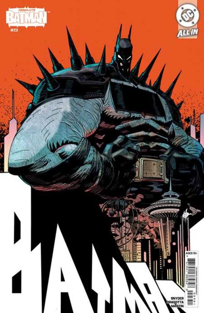 ABSOLUTE BATMAN #23 COVER F 1:25 DAMION SCOTT CARD STOCK VARIANT (2026) Comic