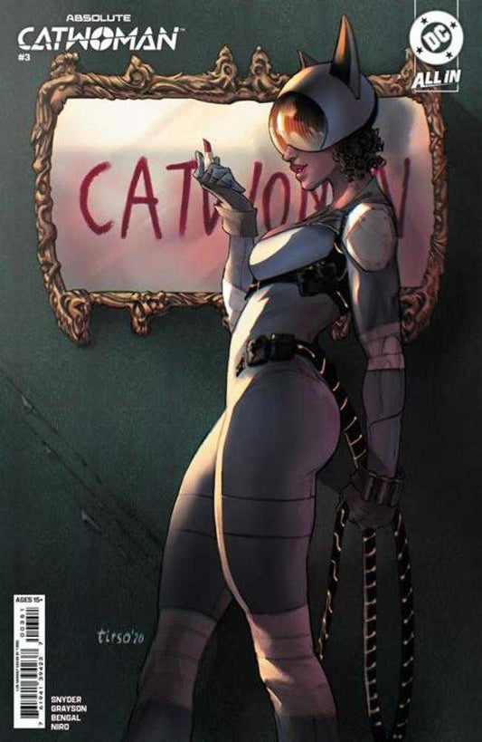 ABSOLUTE CATWOMAN #3 COVER E 1:25 TIRSO CARD STOCK VARIANT (DC 2026) Comic