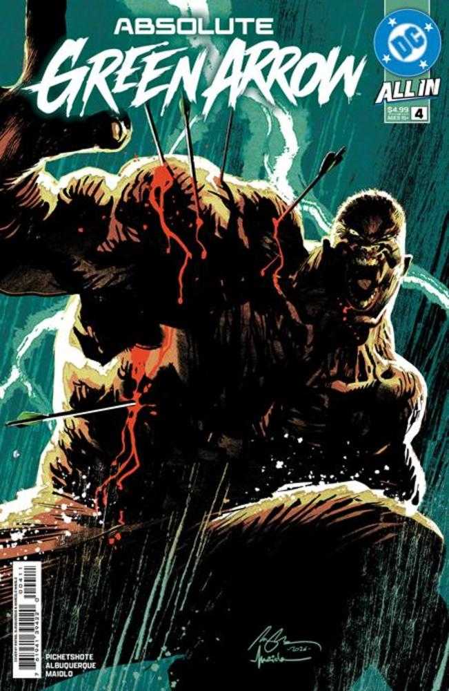 ABSOLUTE GREEN ARROW #4 COVER A RAFAEL ALBUQUERQUE (DC 2025) 1st Print Comic