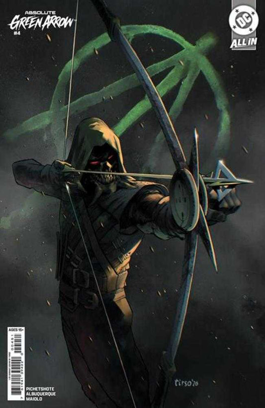 ABSOLUTE GREEN ARROW #4 COVER E 1:25 TIRSO CONS CARD STOCK VARIANT