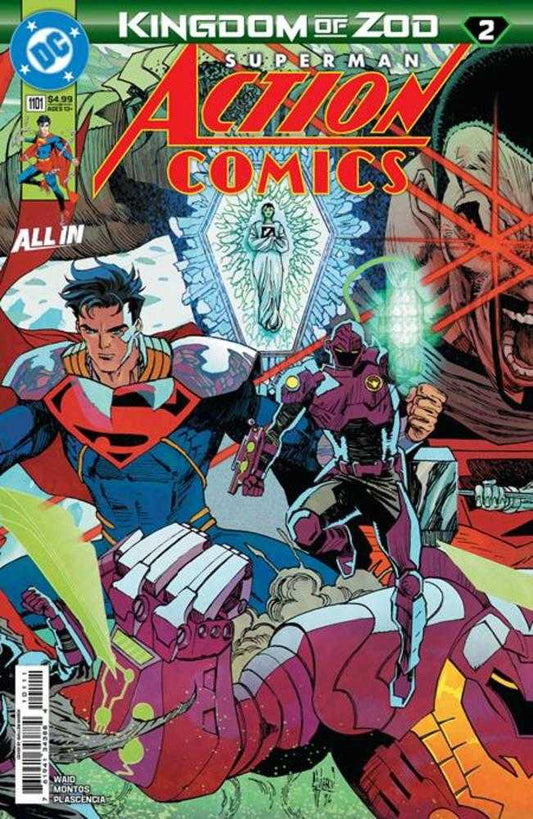 ACTION COMICS #1101 COVER A GUILLEM MARCH CONNECTING (KINGDOM OF ZOD)