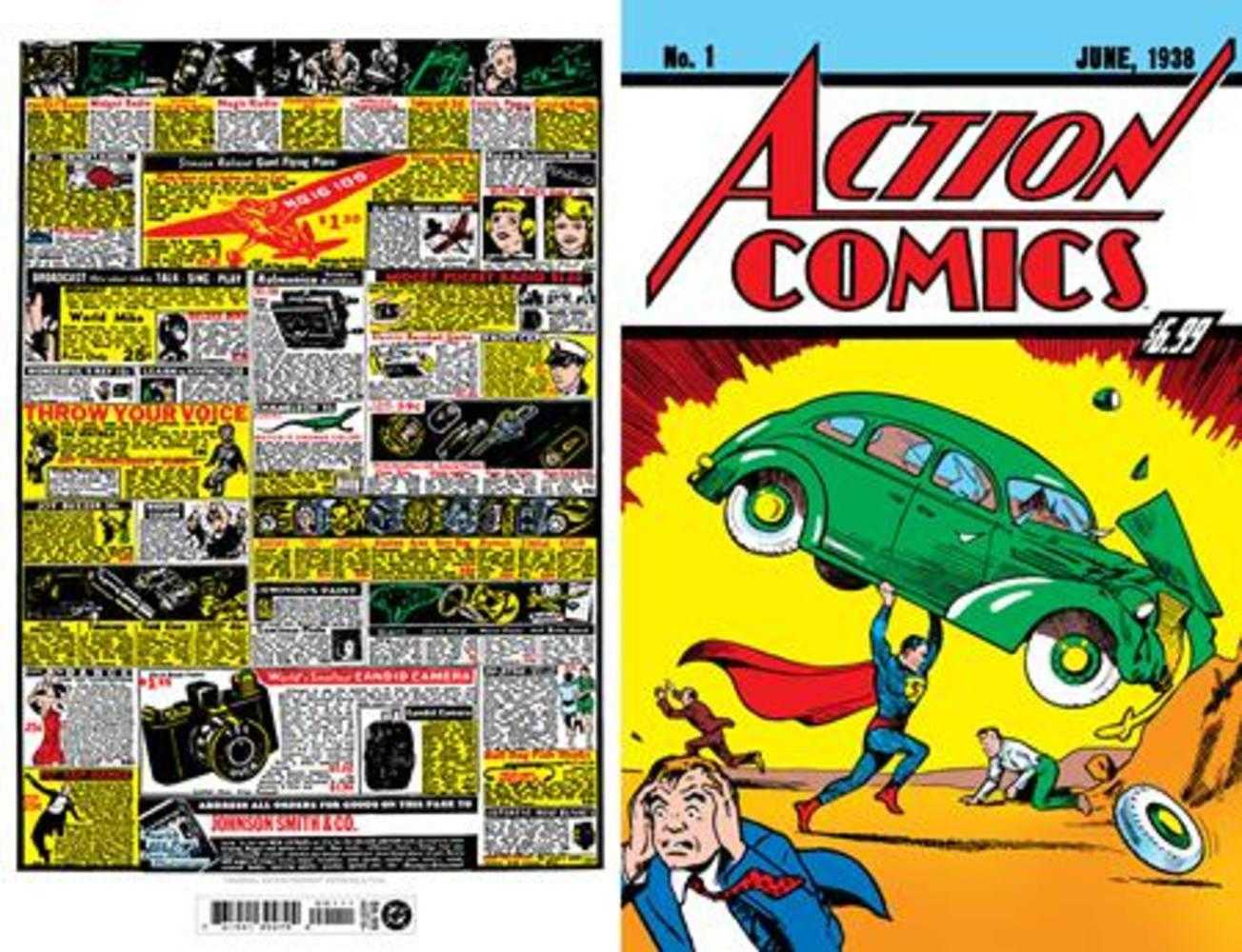 ACTION COMICS #1 FACSIMILE EDITION COVER A JOE SHUSTER (2026) (DC 2026) Comic