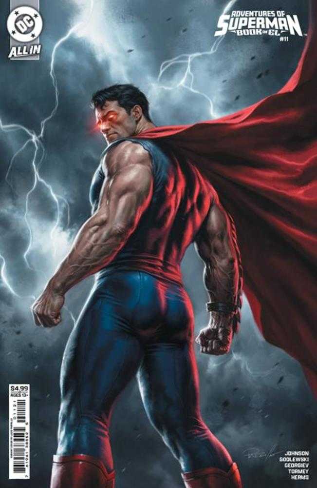 ADVENTURES OF SUPERMAN BOOK OF EL #11 COVER B LUCIO PARRILLO CARD STOCK VARIANT