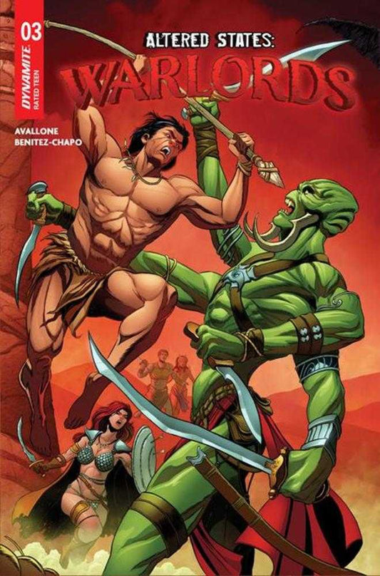 ALTERED STATES WARLORDS #3 COVER C MARIANO BENITEZ CHAPO VARIANT (2025) Comic