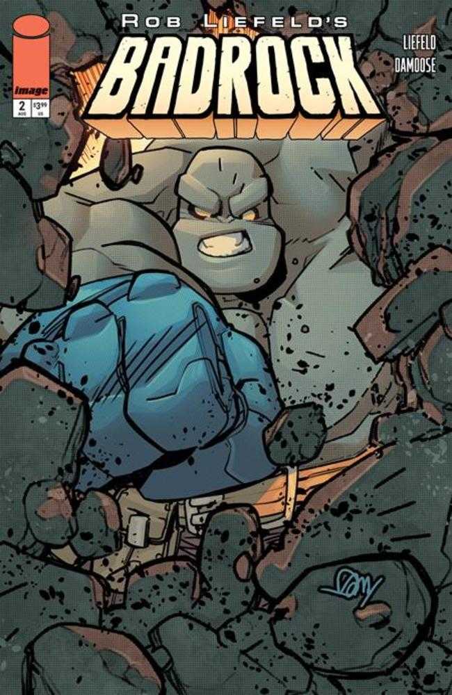 BADROCK #2 COVER A SETH DAMOOSE (Image 2026) 1st Print Comic