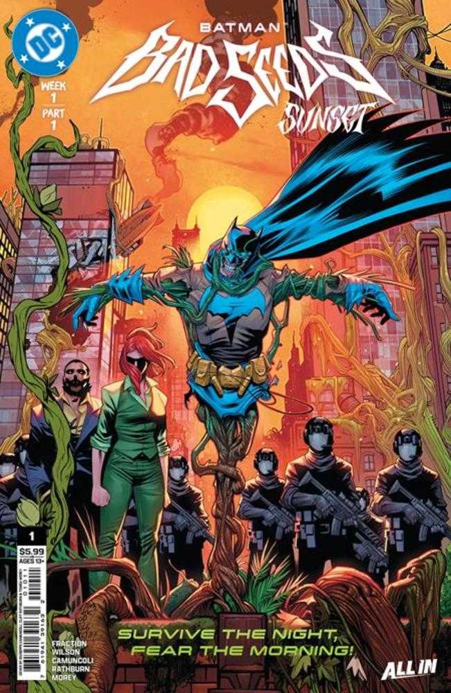 BATMAN BAD SEEDS SUNSET #1 (ONE SHOT) COVER A GIUSEPPE CAMUNCOLI & CLIFF RATHBURN