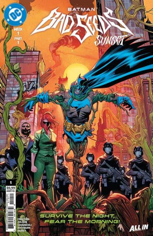 BATMAN BAD SEEDS SUNSET #1 (ONE SHOT) COVER A GIUSEPPE CAMUNCOLI & CLIFF RATHBURN