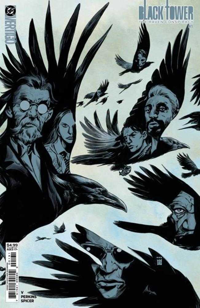 BLACK TOWER THE RAVEN CONSPIRACY #1 COVER C MARK BUCKINGHAM CARD STOCK VARIANT