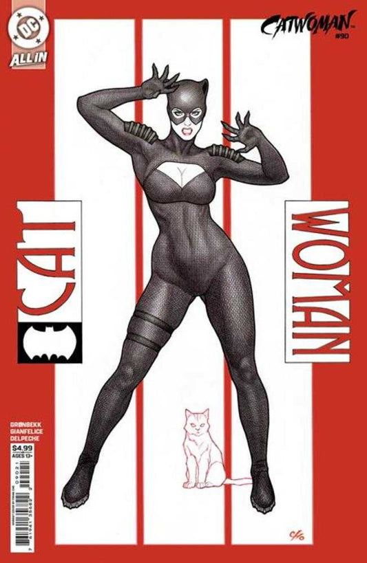 CATWOMAN #90 COVER B FRANK CHO CARD STOCK VARIANT (DC 2025) 1st Print Comic