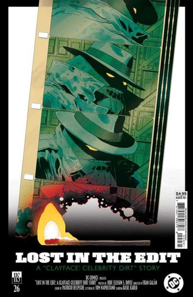 CLAYFACE CELEBRITY DIRT #2 COVER C HAYDEN SHERMAN CARD STOCK VARIANT