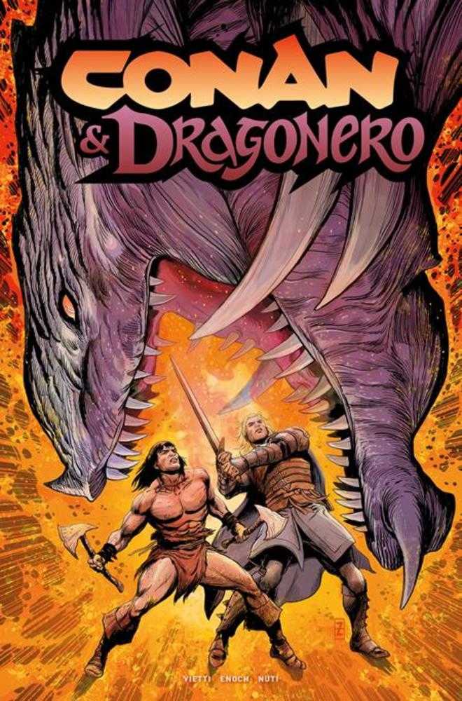 CONAN AND DRAGONERO #4 COVER A PATCH ZIRCHER (MATURE) (Titan 2026) Comic