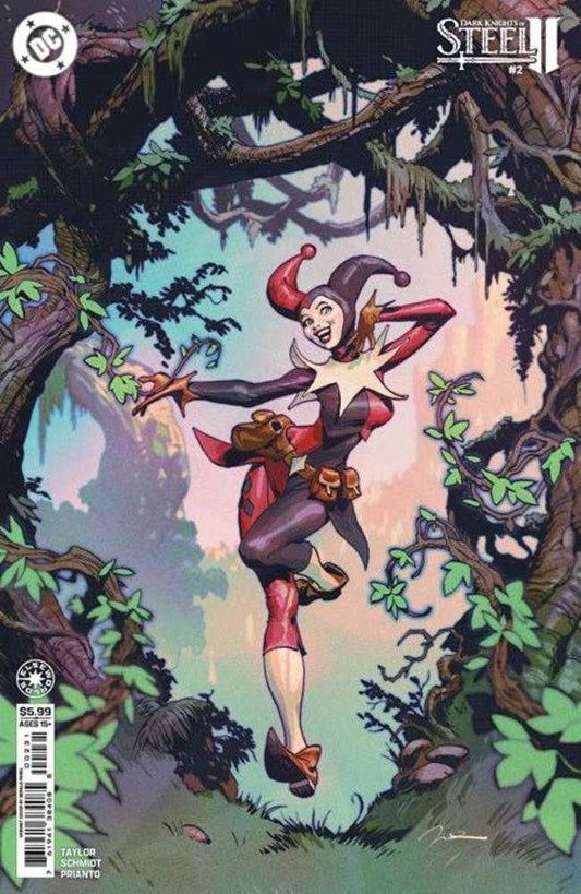 DARK KNIGHTS OF STEEL II #2 COVER C GERALD PAREL CARD STOCK VARIANT (2025) Comic
