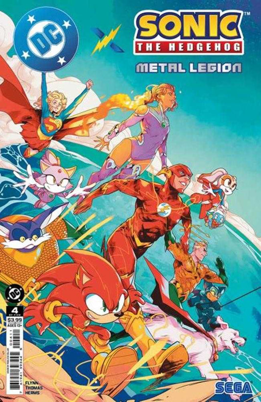 DC X SONIC THE HEDGEHOG METAL LEGION #4 COVER A PABLO M COLLAR (DC 2026) Comic