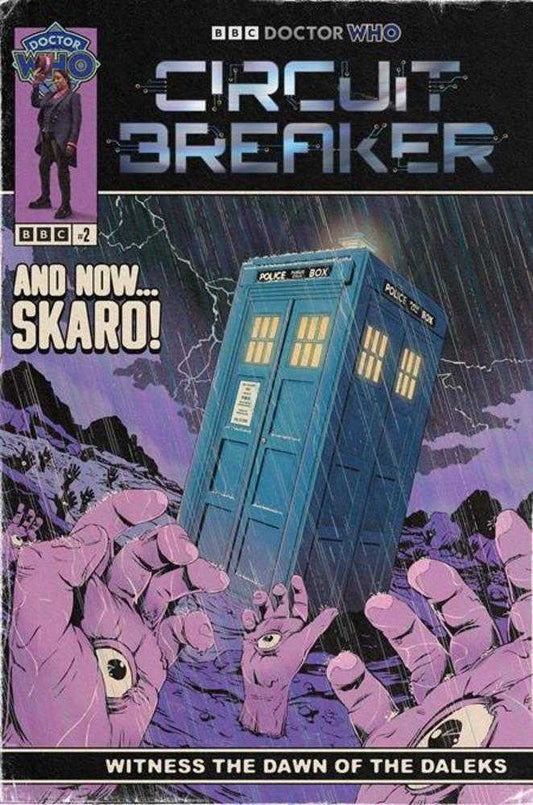 DOCTOR WHO CIRCUIT BREAKER #2 COVER D FLOPS DALEK TAKEOVER CARDSTOCK VARIANT