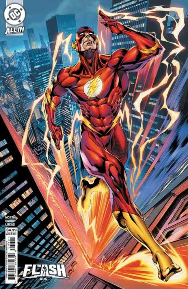 FLASH #36 COVER B CLAUDIO CASTELLINI CARD STOCK VARIANT (DC 2026) Comic