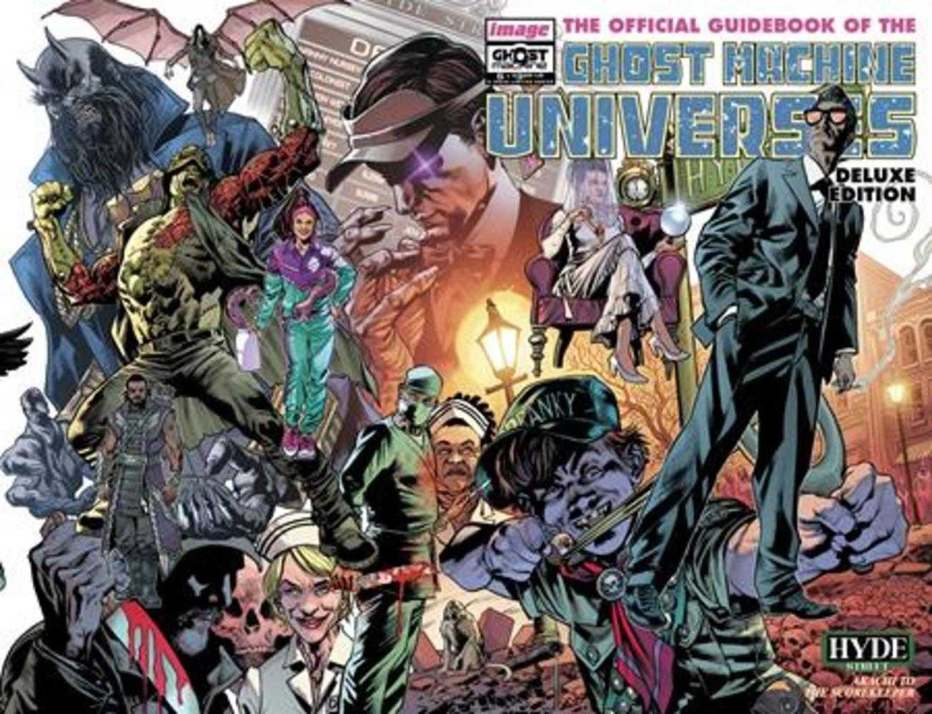 GHOST MACHINE THE OFFICIAL GUIDEBOOK #5 COVER B BRYAN HITCH & BRAD ANDERSON