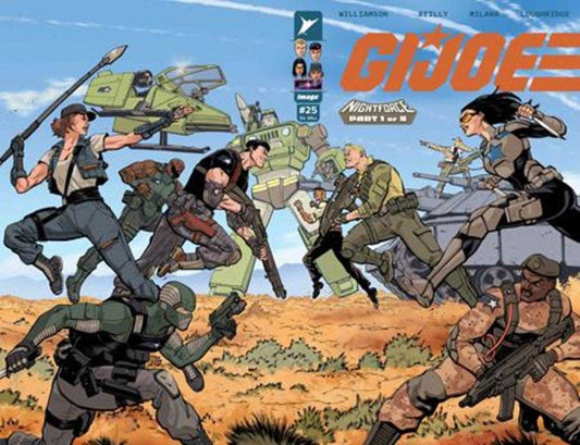G.I. JOE #25 COVER A TOM REILLY WRAPAROUND (Image 2025) 1st Print Comic