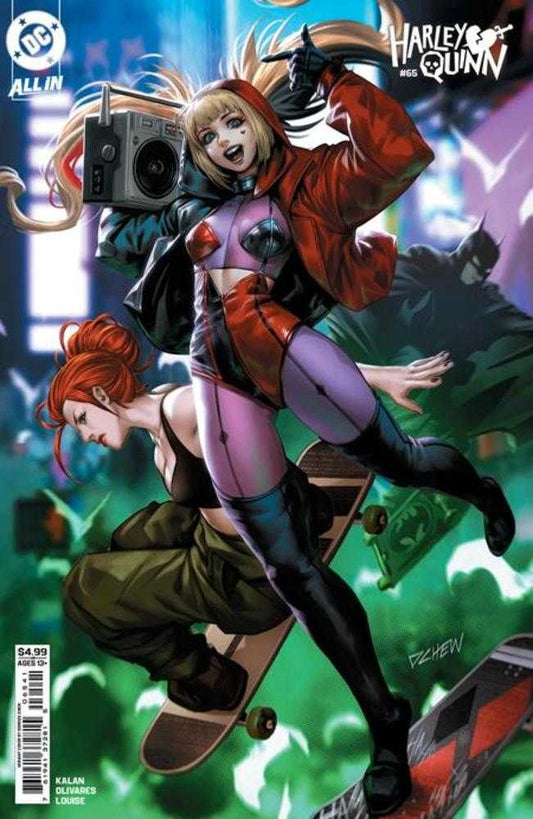 HARLEY QUINN #65 COVER D DERRICK CHEW CARD STOCK VARIANT (DC 2026) Comic