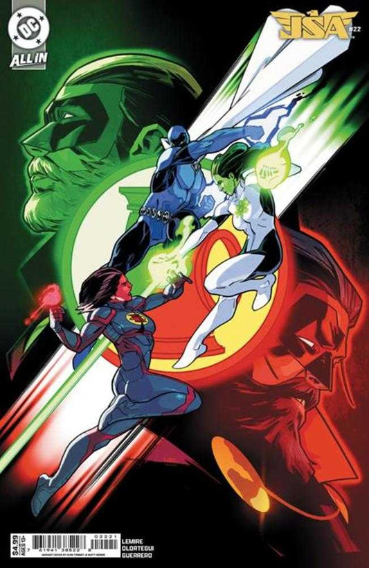 JSA #22 COVER B RAFAEL DE LATORRE CARD STOCK VARIANT (DC 2026) 1st Print Comic