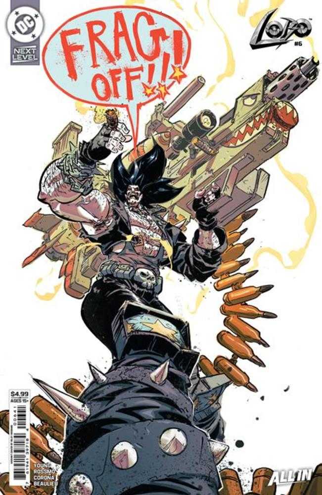 LOBO #6 COVER D RILEY ROSSMO CARD STOCK VARIANT (DC 2025) 1st Print Comic