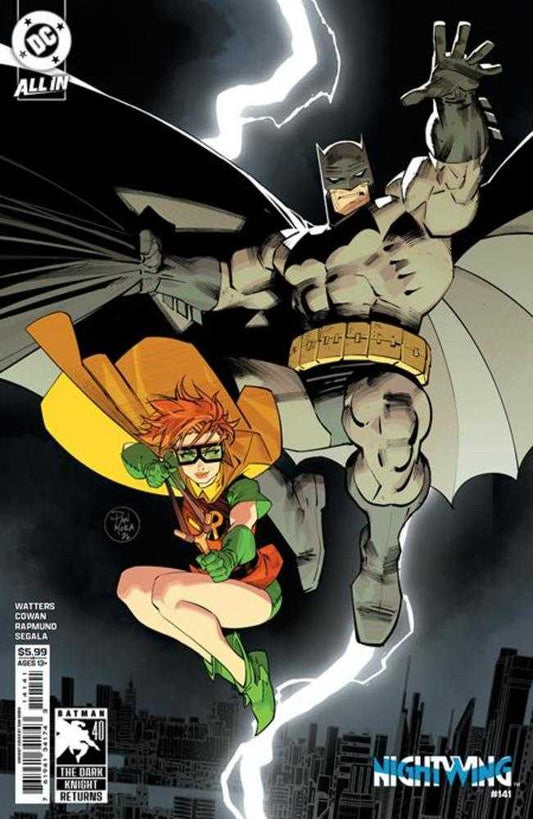 NIGHTWING #141 COVER D DAN MORA DARK KNIGHT RETURNS 40 TH ANNIVERSARY CARD STOCK