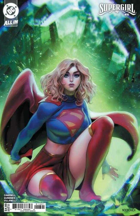 SUPERGIRL #16 COVER B NOOBOVICH CARD STOCK VARIANT (KINGDOM OF ZOD) (2026) Comic