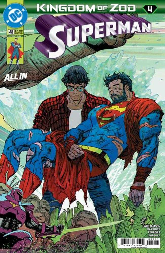 SUPERMAN #41 COVER A GUILLEM MARCH CONNECTING (KINGDOM OF ZOD) (DC 2026) Comic