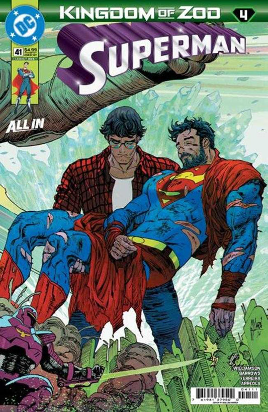 SUPERMAN #41 COVER A GUILLEM MARCH CONNECTING (KINGDOM OF ZOD) (DC 2026) Comic