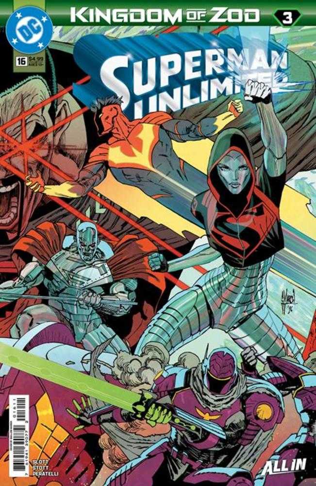 SUPERMAN UNLIMITED #16 COVER A GUILLEM MARCH CONNECTING (KINGDOM OF ZOD)