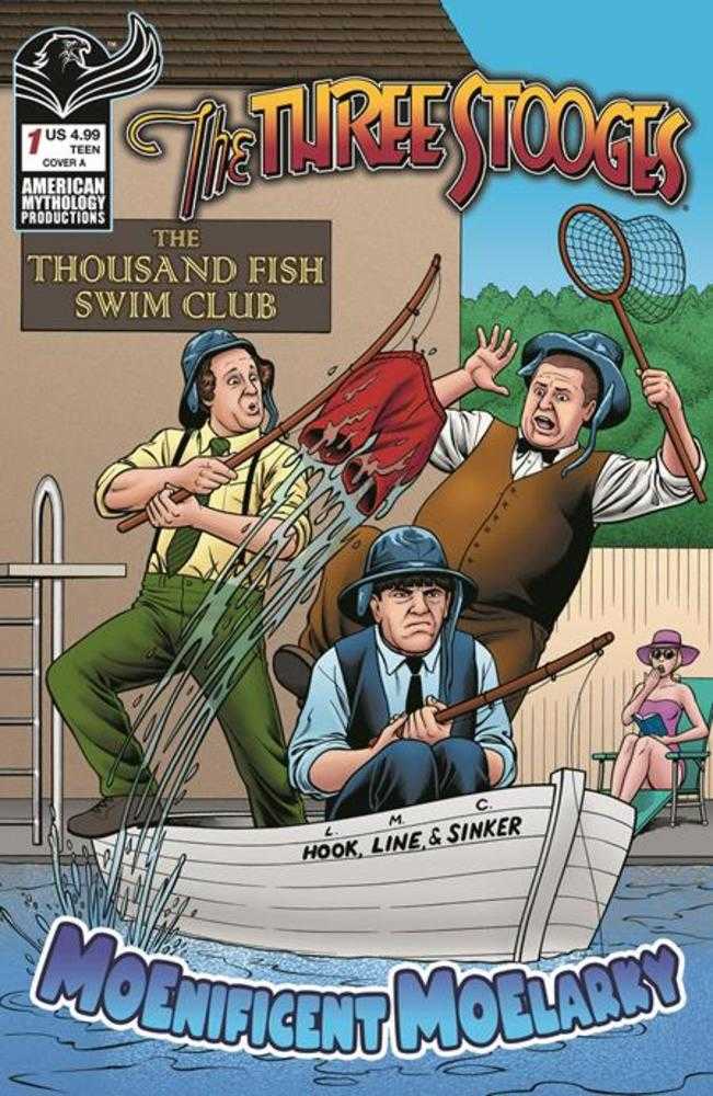 THREE STOOGES MOENIFICENT MOELARKY #1 COVER A FRAIM BROTHERS (2026) Comic