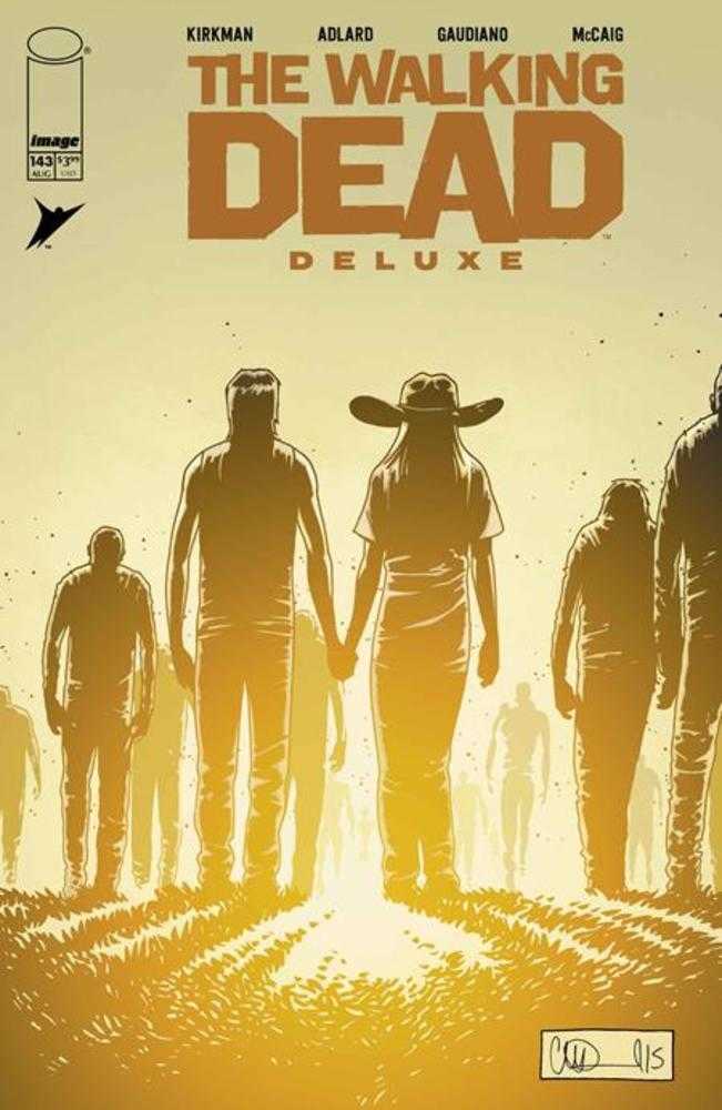 WALKING DEAD DELUXE #143 COVER B CHARLIE ADLARD & DAVE MCCAIG VARIANT (MATURE)