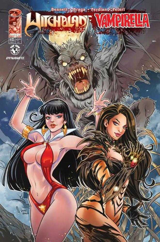 WITCHBLADE VAMPIRELLA #1 (ONE SHOT) COVER A LAURA BRAGA (Image 2026) Comic