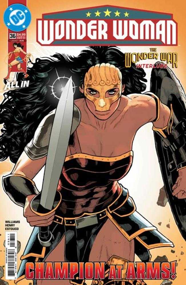 WONDER WOMAN #36 COVER A JEFF SPOKES (DC 2025) 1st Print Comic