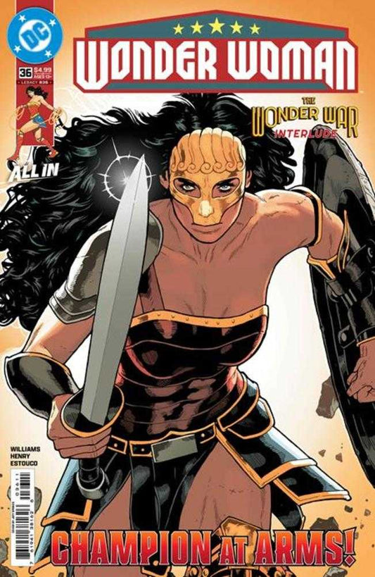 WONDER WOMAN #36 COVER A JEFF SPOKES (DC 2025) 1st Print Comic
