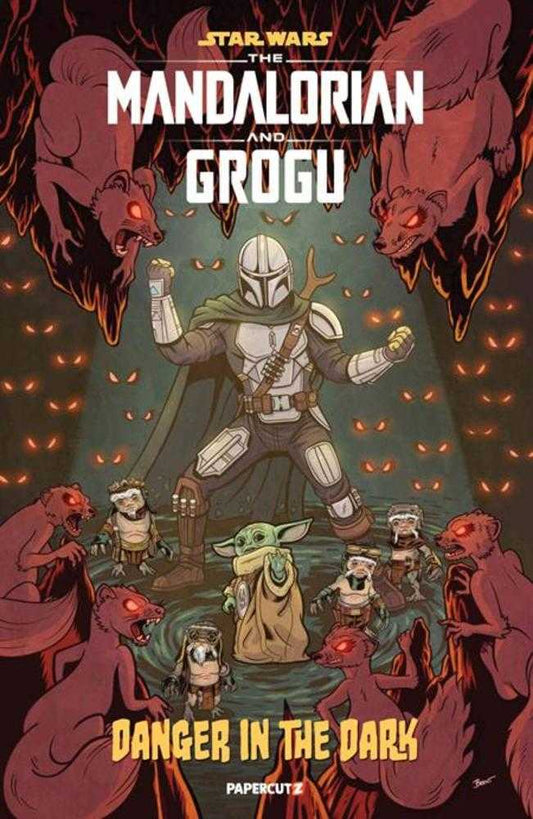 STAR WARS THE MANDALORIAN AND GROGU DANGER IN THE DARK (ONE SHOT) COVER A