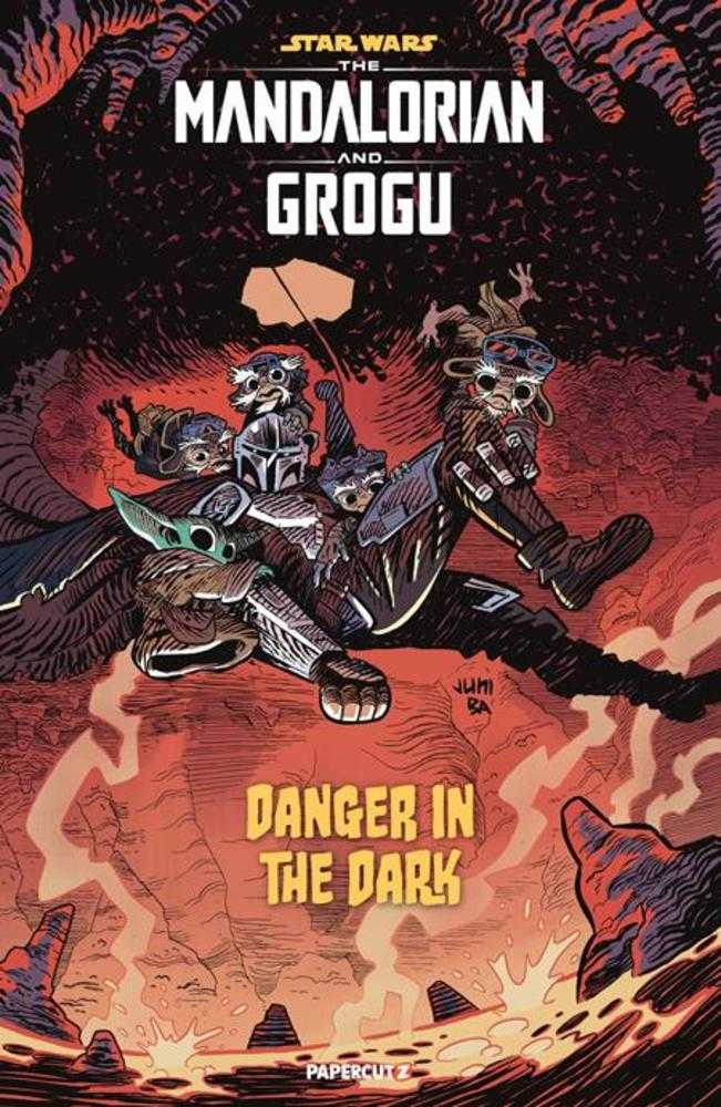 STAR WARS THE MANDALORIAN AND GROGU DANGER IN THE DARK (ONE SHOT) COVER C