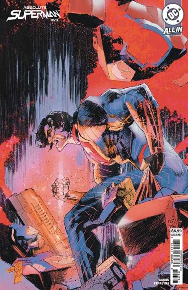 ABSOLUTE SUPERMAN #23 COVER B CLAY MANN CARD STOCK VARIANT (DC 2026) Comic