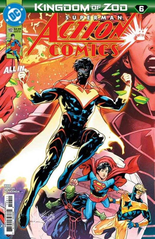 ACTION COMICS #1102 COVER A LUCAS MEYER CONNECTING (KINGDOM OF ZOD) (2026) Comic
