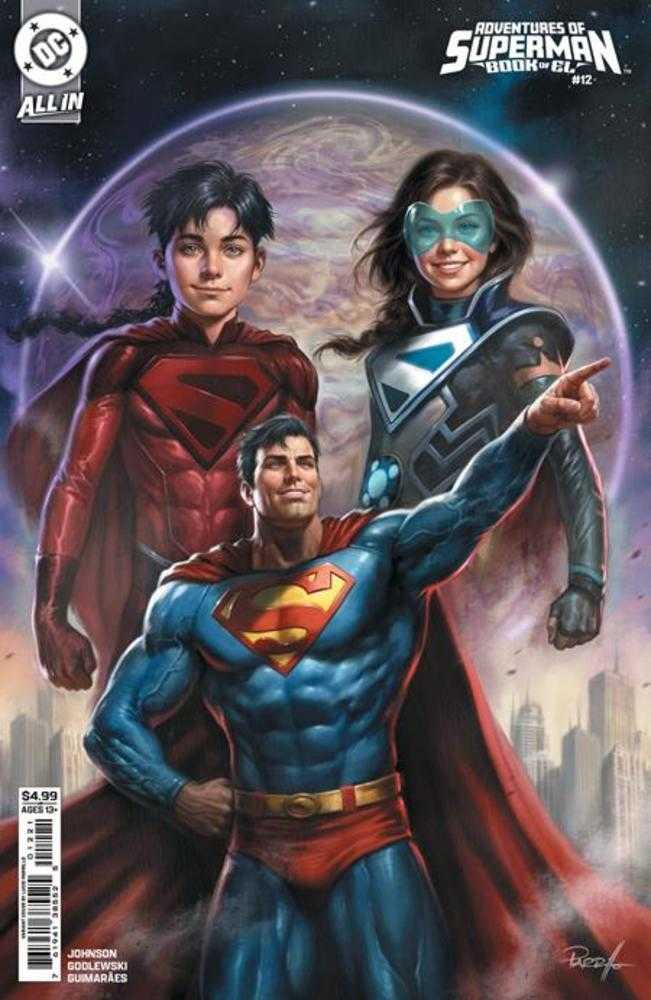 ADVENTURES OF SUPERMAN BOOK OF EL #12 COVER B LUCIO PARRILLO CARD STOCK VARIANT