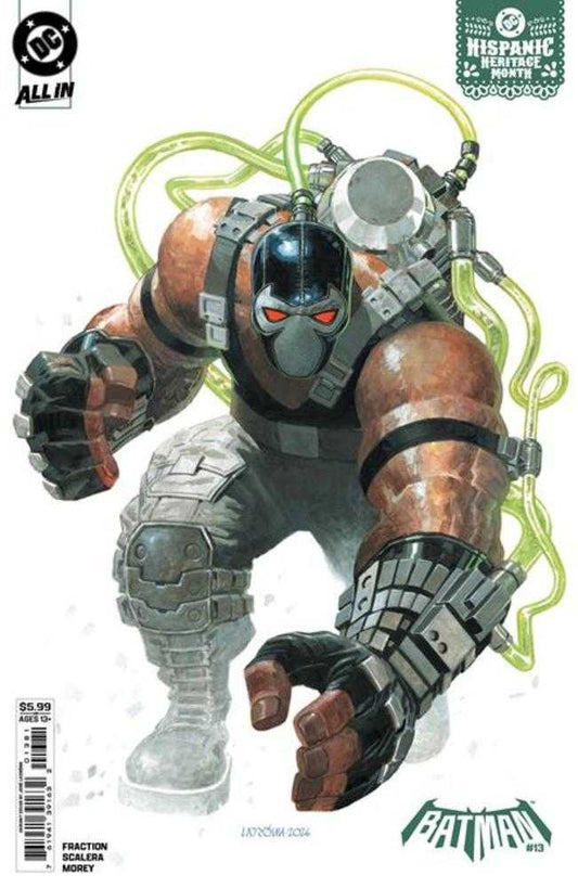 BATMAN #13 COVER G JOSE LADRONN HISPANIC HERITAGE MONTH CARD STOCK VARIANT