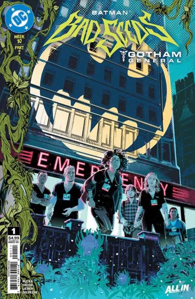 BATMAN BAD SEEDS GOTHAM GENERAL #1 COVER A ROSA EKEDAL (DC 2026) 1st Print Comic