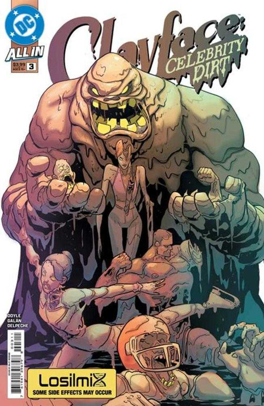 CLAYFACE CELEBRITY DIRT #3 COVER A RILEY ROSSMO (DC 2026) 1st Print Comic