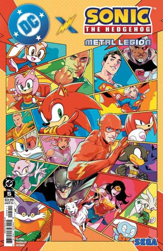DC X SONIC THE HEDGEHOG METAL LEGION #5 COVER A PABLO M COLLAR (DC 2026) Comic