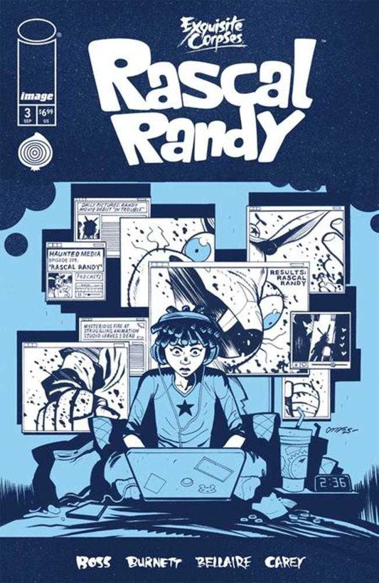 EXQUISITE CORPSES RASCAL RANDY #3 COVER C DYLAN BURNETT POLYBAGGED WITH CARD
