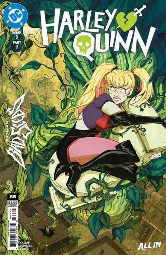 HARLEY QUINN #66 COVER A BAILIE ROSENLUND (BATMAN BAD SEEDS) (DC 2026) Comic