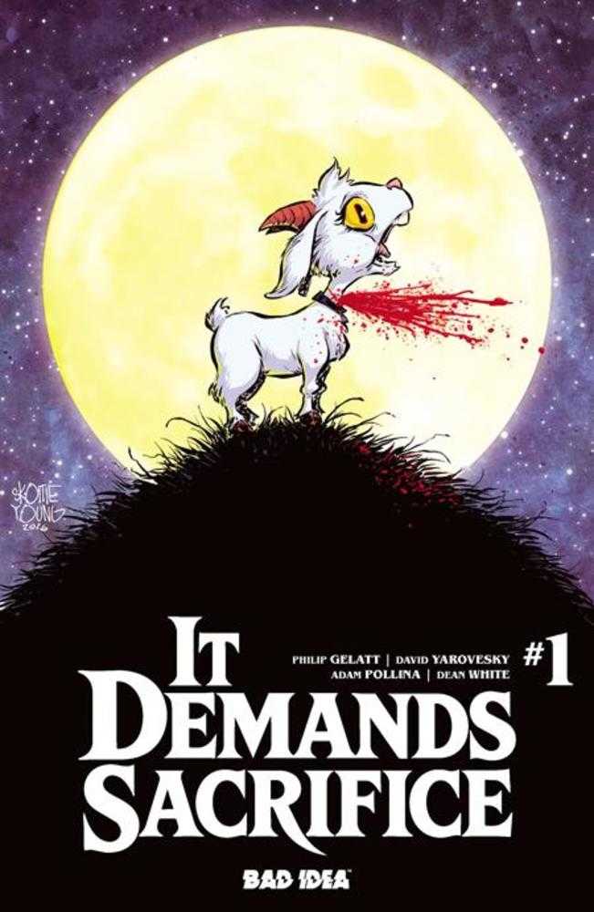 IT DEMANDS SACRIFICE #1 COVER D SKOTTIE YOUNG FOIL VARIANT (Bad Idea 2026) Comic